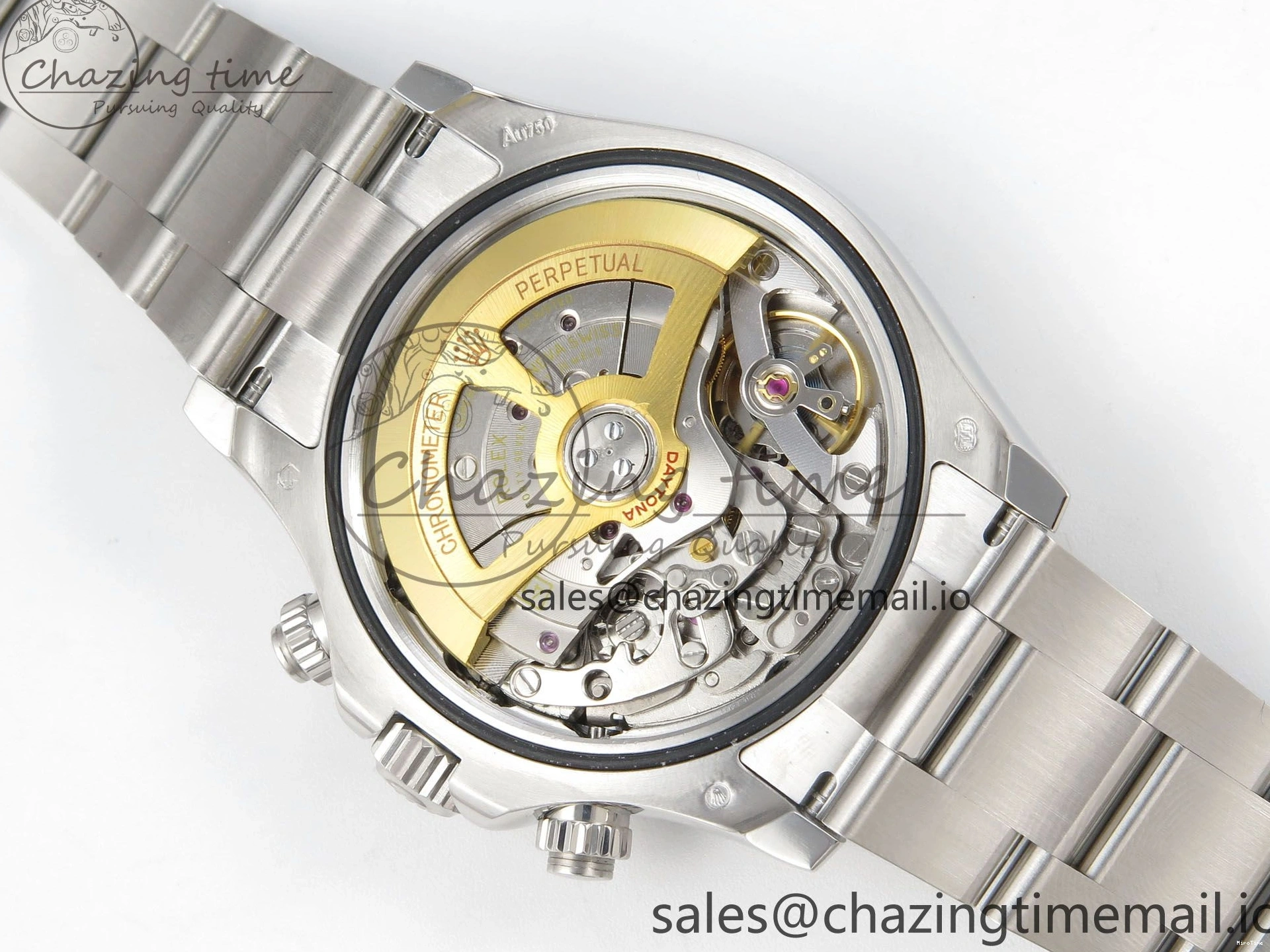 MiroTime 0327 Tailored Daytona 126509 Clean 1:1 Best Edition Black SS Dial on SS Bracelet Super Clone DD 255